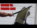 Fabric Armor Tested - AKA: Why Dull Swords Fail