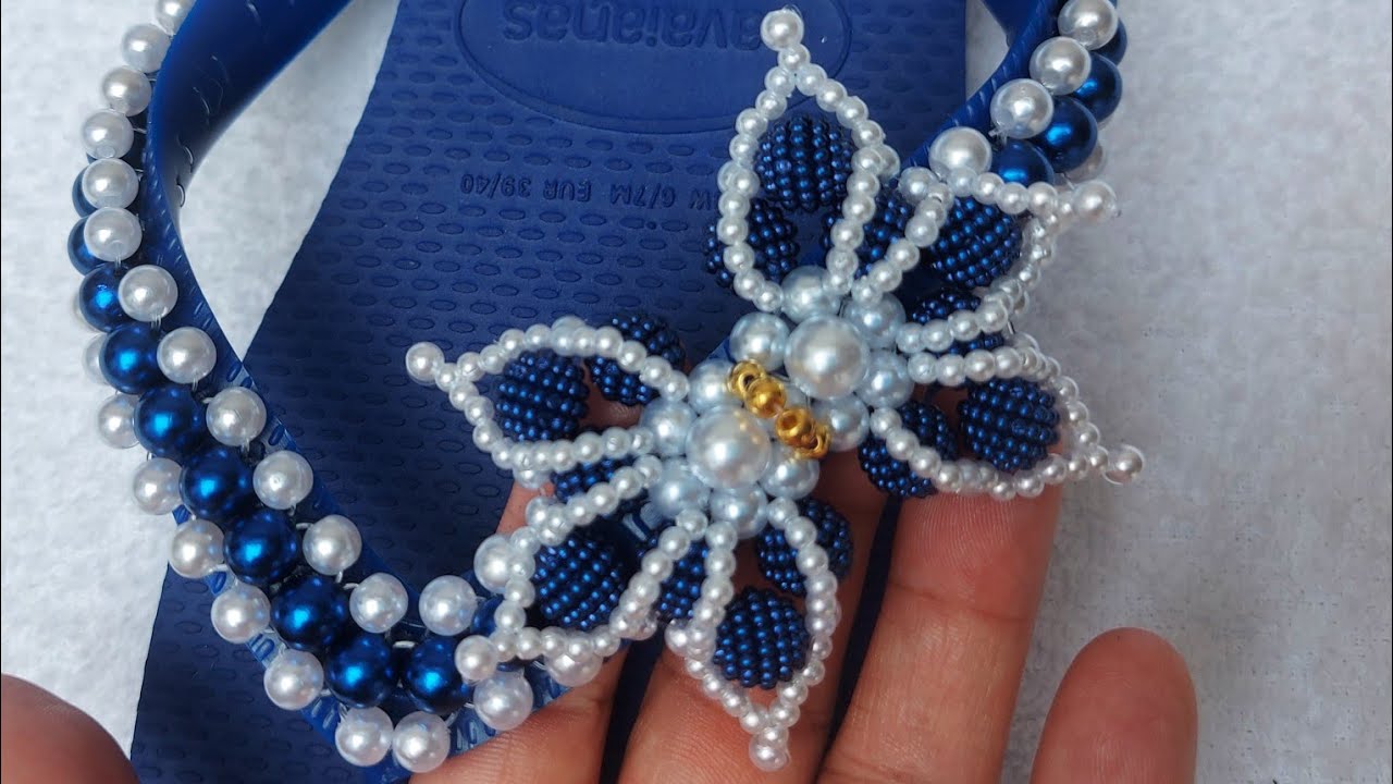 tutorial de como fazer esse lindo laço de pérolas 🥰 🙌 ( passo a passo)
