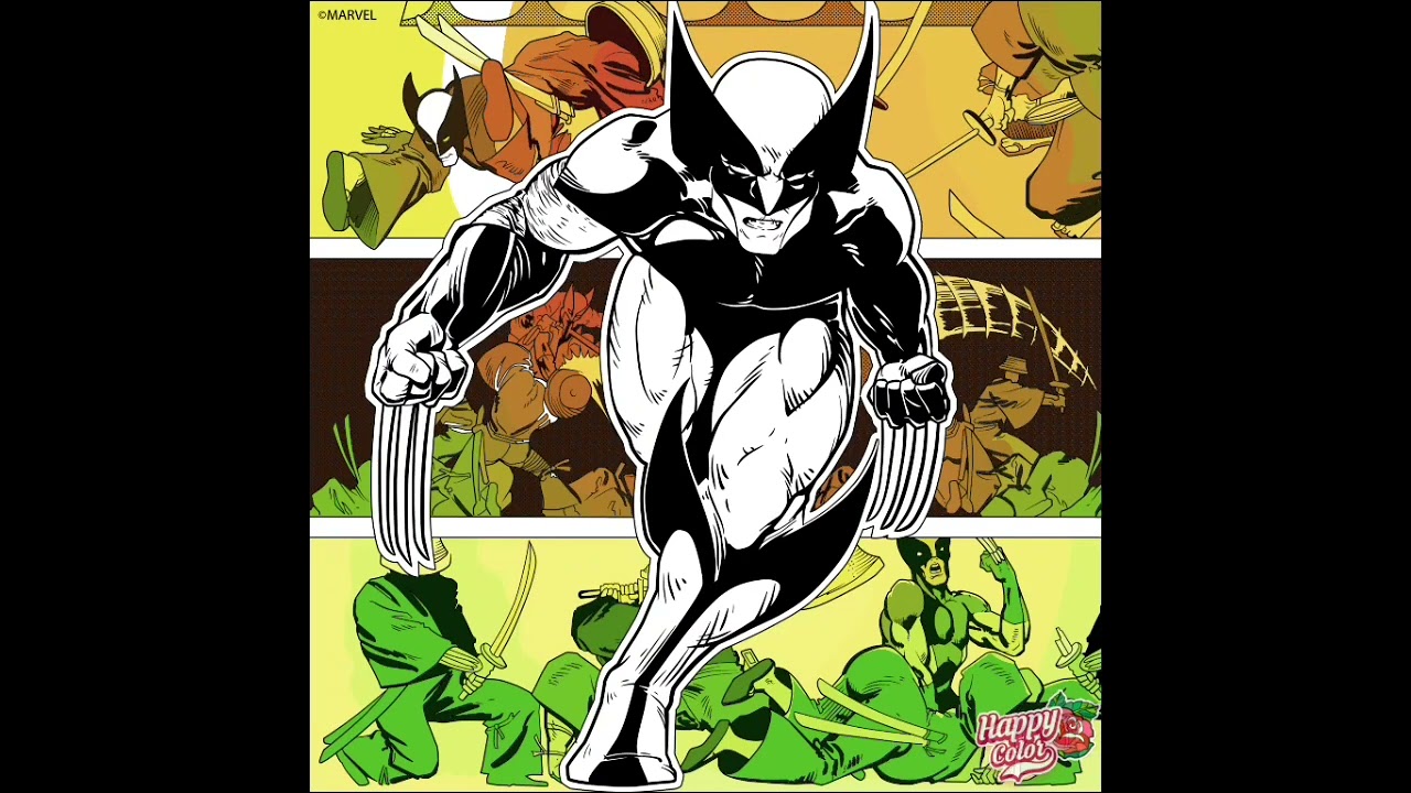 Happy color. Marvel comics 