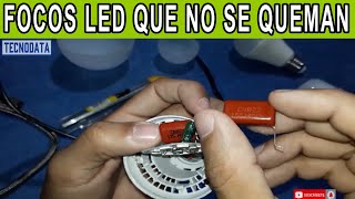 SI HACES ESTO, NO VOLVERÁS A COMPRAR UN FOCO LED NUNCA MAS, HAZ QUE SEAN ETERNOS FÁCIL!!