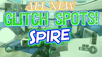 CRAZY GLITCH SPOTS ON SPIRE! (NEW) Black Ops 3 Eclipse DLC Spire ALL Working Glitches!