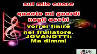 Video thumbnail of "KARAOKE LA LUNA E LA GATTA CON CORI (DEMO) - TAKAGI & KETRA - T. PARADISO ft JOVANOTTI ft CALCUTTA"