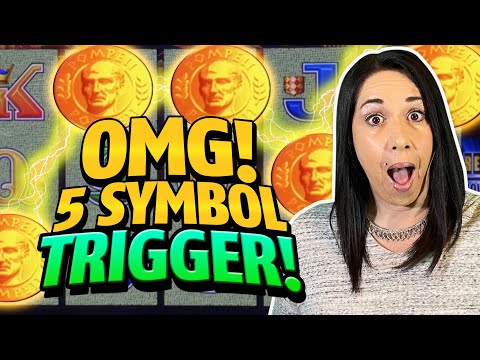 SLOT HUBBY LANDS THE 5 SYMBOL TRIGGER ! WAS IT THE CURSE ?