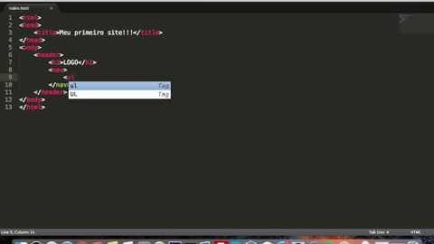 Curso HTML5 + CSS3 - Aula #02 - Seções e a diferença entre Id e Class