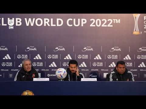 المؤتمر الصحفي لمباراة الأهلي وريال مدريد بنصف نهائي المونديال🦅