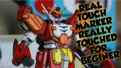 Real Touch Marker, Really touched for beginer? easy way to do the weathering