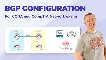 BGP Configuration - Cisco CCNA, CCNP. CompTIA Network+.