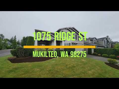 1075 Ridge St, Mukilteo, WA home video tour