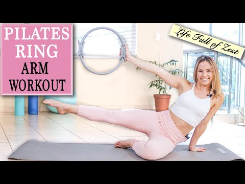 Arm Toning Workout With Pilates Ring (Magic Circle)- Life Full of Zest