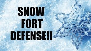 Press Space For Balls Snow Fort Defense