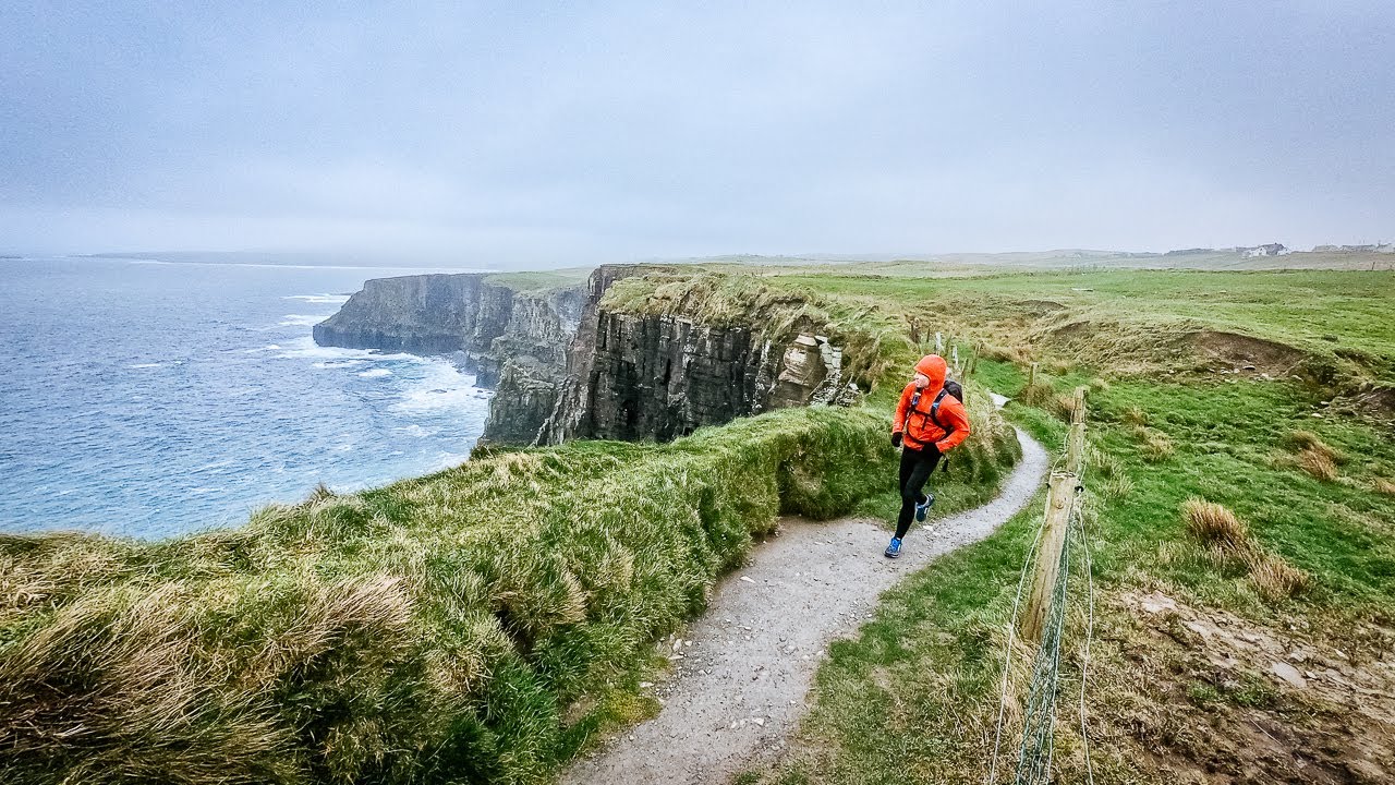 Ireland - Running The Cliffs Of Moher