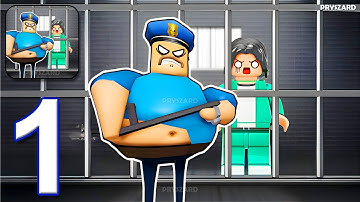 Prison Blox: Obby 3D Parkour - Gameplay Walkthrough Part 1 - Escape From Prison (iOS, Android)