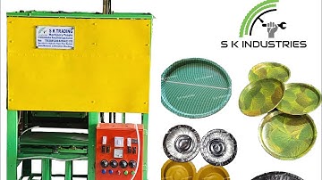 Full Automatic High Speed Multi Soccer Paper Plate Machine