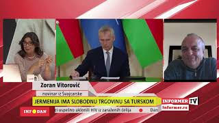 INFO DAN - Žustra rasprava u studiju Informera NATO otvara nova žarišta u Moldaviji i Jermeniji