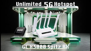 Easily Remove Limits of Your “Un limited” Data Plan with GL iNet Spitz AX GL X3000