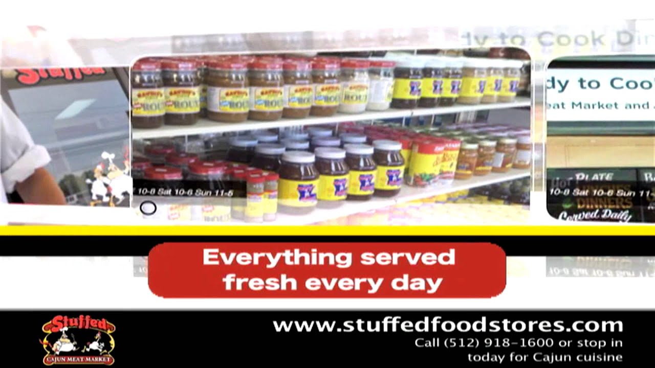 Stuffed Cajun Meat Market YouTube