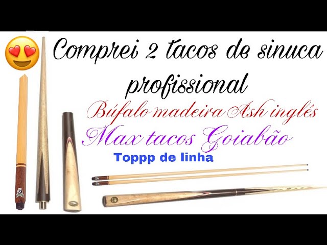 Taco de Sinuca Buffalo Ash Handmade Profissional - Casa do Bilhar