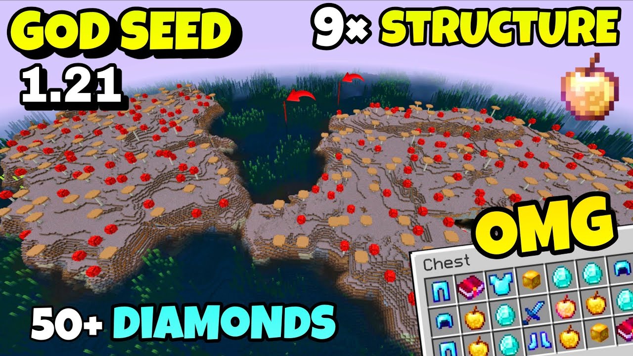 🔥 Ultimate [God Seed] For Minecraft 1.21 Bedrock & PE | Five Blacksmith ...
