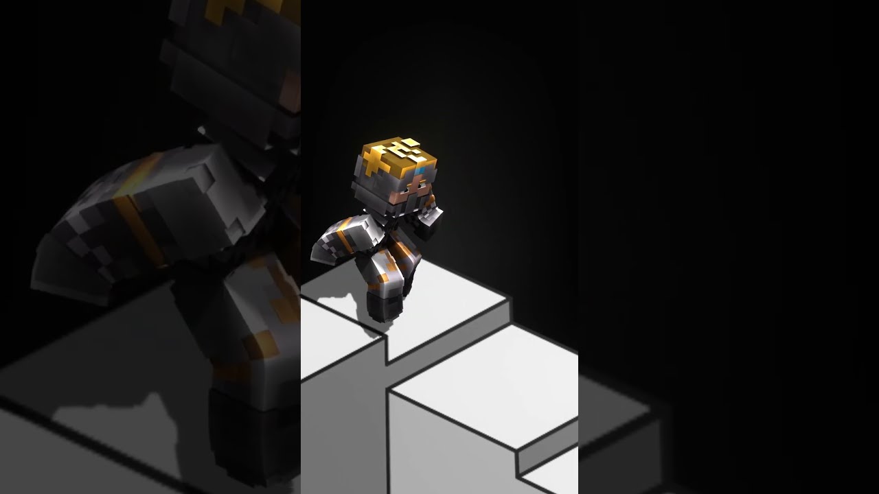 Infinite Stairs ILLUSION Minecraft Animation Shorts