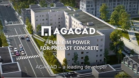 Full BIM Power for Precast Concrete design in Revit | Agacad Showreel