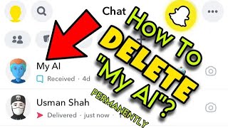 (EASY) How To Remove or Delete Snapchat AI | Get Rid of &quot;My AI&quot; on Snapchat