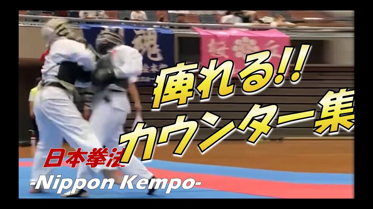 日拳トップクラス選手の痺れるカウンター集【日本拳法】