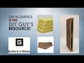 Gik acoustics diy bass traps and acoustic panel frames  how to
