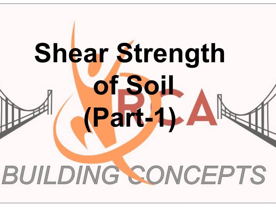 Shear Strength of Soil Part-1 - YouTube
