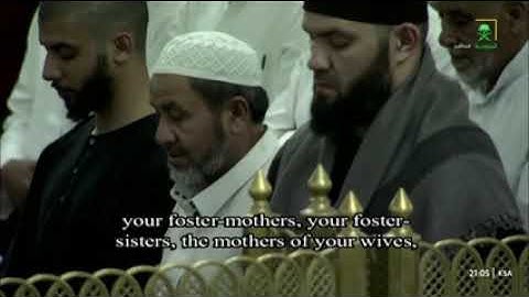 تلاوت  تراويح للشيخ بندر بليلة من الحرم المكي من سورة النساء 1-42 | ليلة 6 رمضان 1446هـ