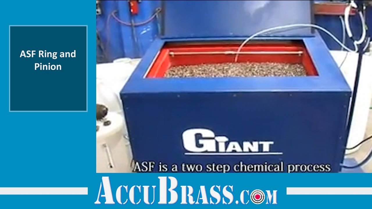 94 Giant Finishing - ASF Ring and Pinion - YouTube