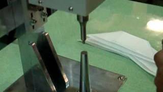 Mask earloop spot sealing machine.AVI