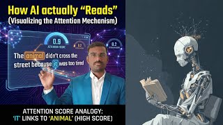 How AI actually Reads (Visualizing the Attention Mechanism)