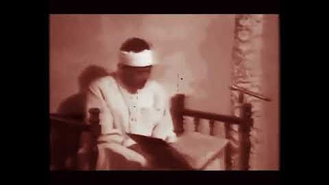 تلاوة مرئيه نادرة مما تيسر من سورة آل عمران للشيخ عبدالباسط عبدالصمد