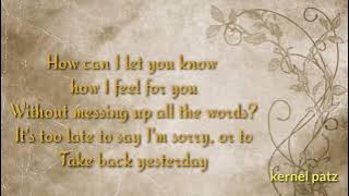 Take Back Yesterday by: Christian Ingebrigtsen