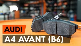 Montaż Klocki Hamulcowe ceramiczne AUDI A6 Allroad (4FH, C6): darmowe wideo