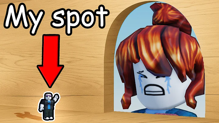 finding IMPOSSIBLE spots in Roblox shrink hide & seek...