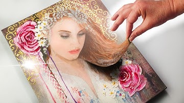 Mixed Media MASTERCLASS Using a Laser Printer! 🖨️ Mind Blowing Results | AB Creative Tutorial