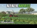 This Field Made SO MANY Bales of Alfalfa - FS25 Montana Homestead Farming ep 15