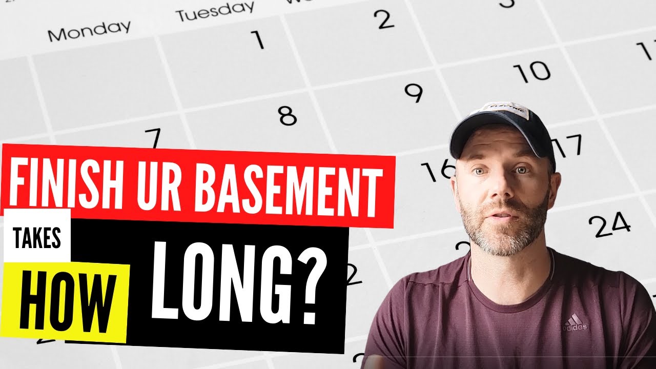 How long does it take to finish your basement - YouTube