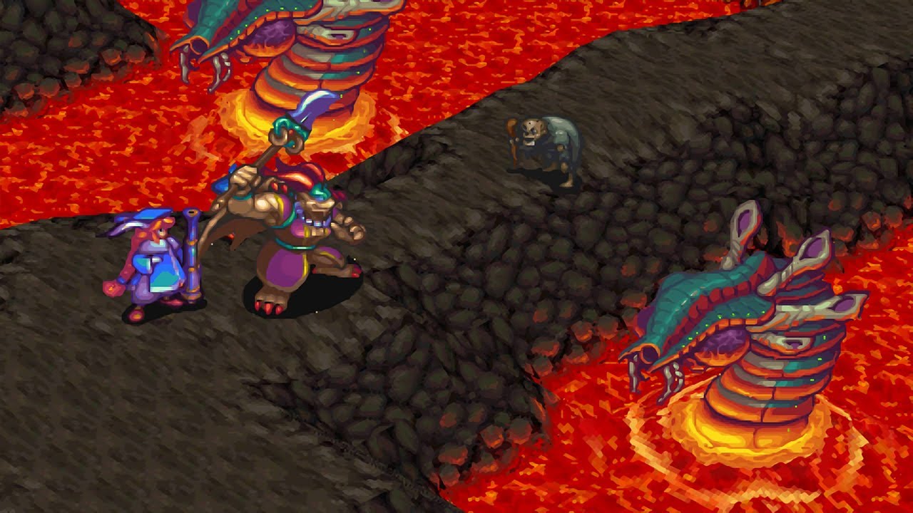 Breath of Fire III - Gisshan, Scylla & Charyb Fight