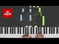 Andante / ABRSM Piano Grade 3 2021 & 2022, B:2 / Synthesia Piano tutorial