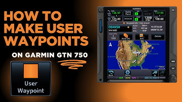 Garmin GTN 750: How to Create User Waypoints (All 4 Methods)