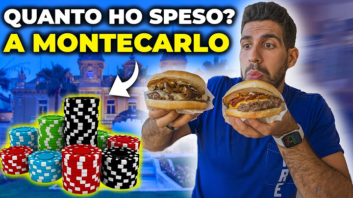 QUANTO COSTA MANGIARE E VIVERE 24H A MONTECARLO
