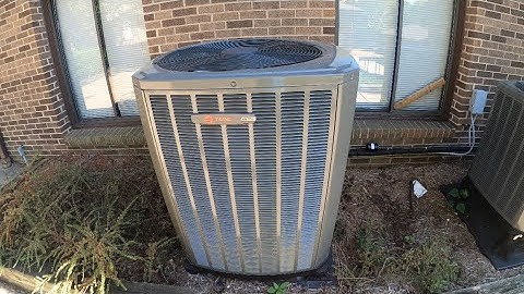 2022 Trane XV18 Variable Speed Inverter Heat Pump Starting Up & Running (Cool Mode)