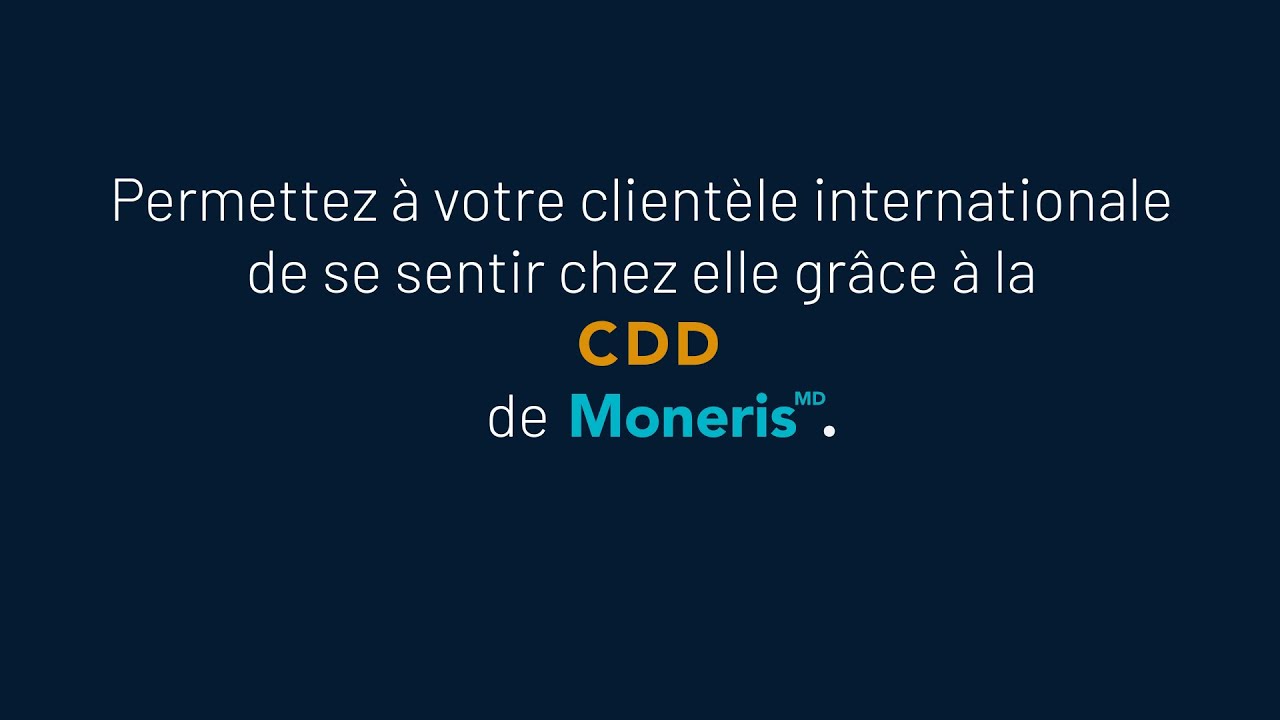 Conversion de devise dynamique (CDD) de Moneris - YouTube
