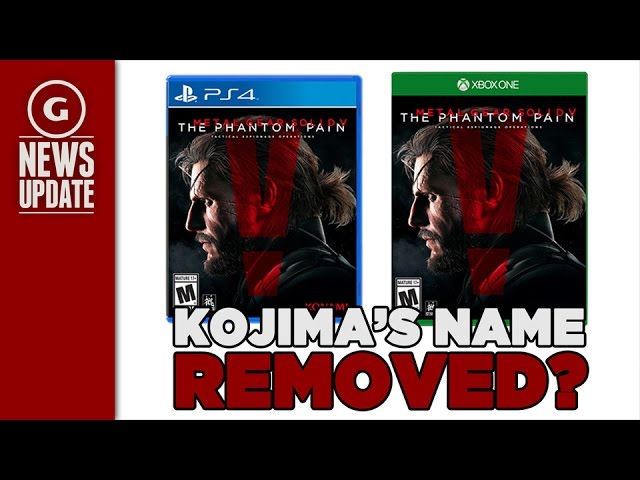 Konami Removes Hideo Kojima's Name From Online Box Art - Game Informer
