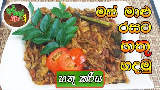 Mushroom Curry | හතු කරිය | Spicy Mushroom curry | Sri Lankan style Mushroom curry | Vegetarian