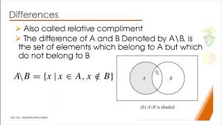 CSC 102- Set Operation Part 4