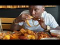 Jaywill eats  lotus seafood in houston texas 