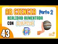 43 🟠 AR CIENCIA: SISTEMA SOLAR 🌌CON REALIDAD AUMENTADA PARTE 2 🪐
